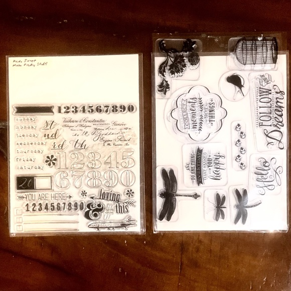 Craft Bundle- Clear Stamps - Tim Holtz, Inkadinkado, Stampabilities, Hero + more - Picture 3 of 5